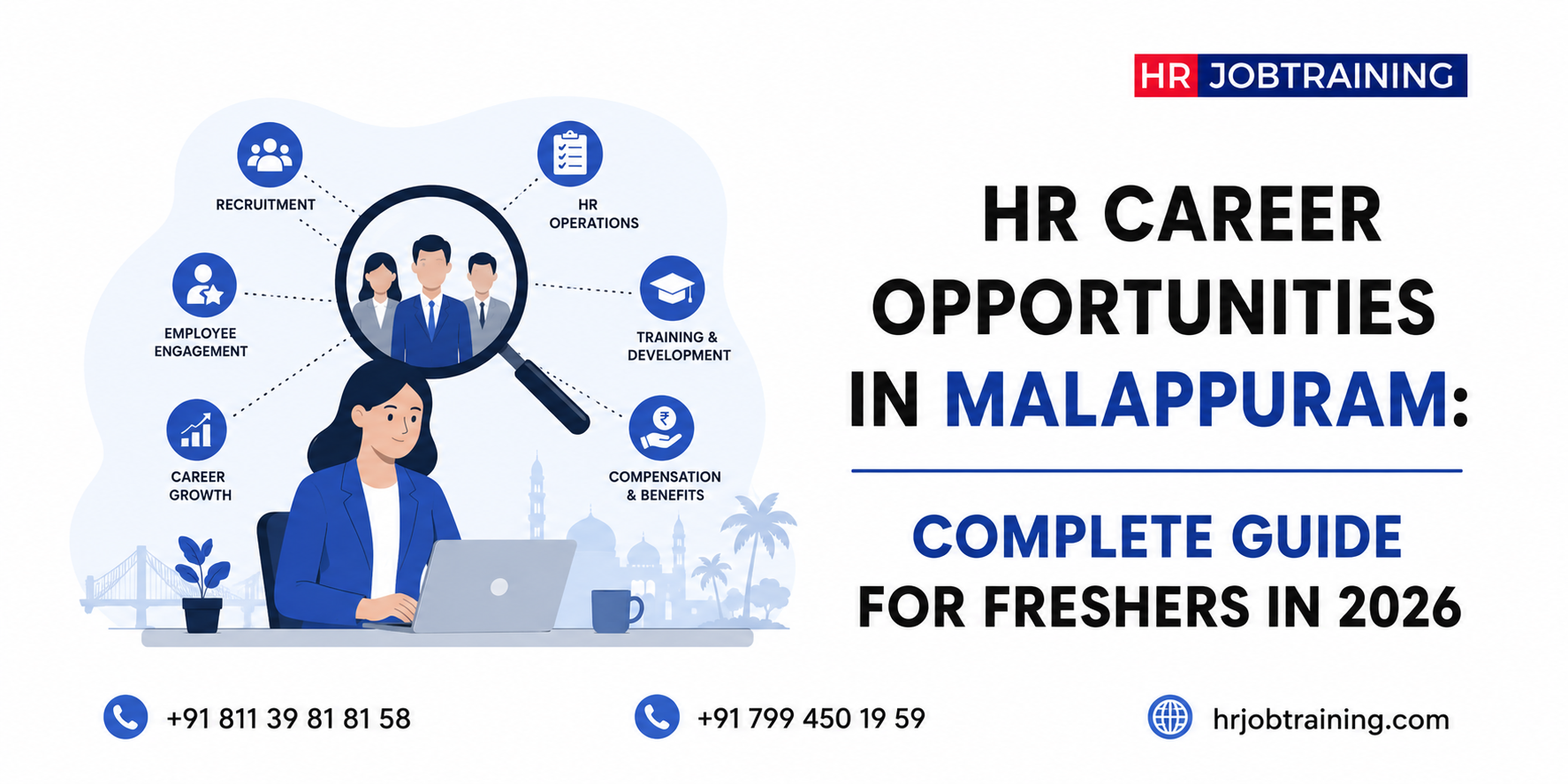 HR career opportunities in Malappuram complete guide for freshers in 2026 featuring recruitment, HR operations, training, employee engagement, and compensation career paths